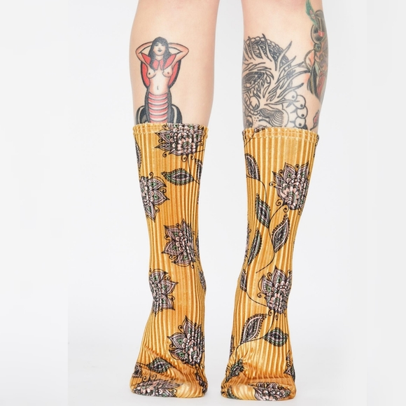 Free People Accessories - Free People Velvet Socks